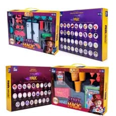 Kit Truques Mágica Infantil Jogo Completo Família Amigos