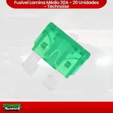 20 Peças Fusível Lamina Médio 30A  Technoise