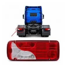 LANTERNA TRASEIRA LED BOTINHA - ESQUERDA - BIVOLT - ASX