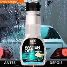 Cristalizador De Vidros Parabrisa Impermeabilizante water off ORBI 100ml