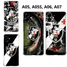 A07, A06, A05S, A05  Capa Inspirada no Vascão Capinha Case TPU Time Vasco