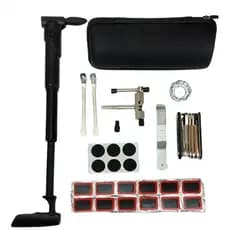 KIT FERRAMENTAS PARA BIKE MTB E SPEED COM BOMBA E ESTOJO