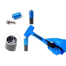 Kit ferramentas Para Montagem de aranha Ahead Set garfo suspensão Com martelo emborrachado para instalação