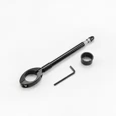 Antenas Corta linha de Pipa pra Moto - Retrátil Anti Cerol Aço Inox Guidão Retrovisor