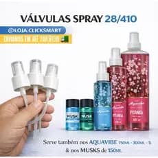 VÁLVULA SPRAY 28/410 – COMPATÍVEL AQUAVIBE E MUSK – KIT 3/6/12 UNIDADES – ENVIO 24H