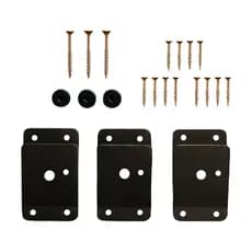 Fixação Suporte Para Pés De Mesa Ideal Para Tampo MDF E Mesas De Apoio