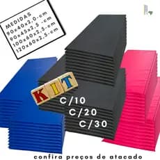 KIT com 10 -KIT com 20 - kit 30 colchonetes academia/exercícios / acampamento/1mx60/1,20x60/90x40