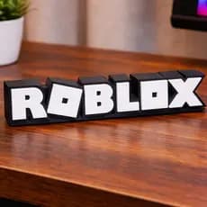 Placa Decorativa Roblox Em 3D