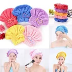 Kit 3 /6/12 pc Touca para seca cabelo Mágica Touca de Banho Absorvente Toalha de Microfibra
