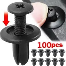 100 Pcs auto fastener Clipe Mista Corpo Do Carro push Pino Retentor rivet stops Guarnição Da Porta Painel kit