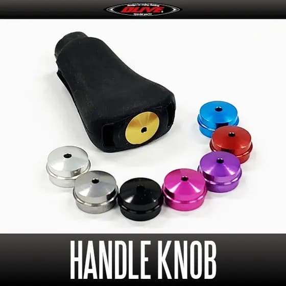 Silicone Fit Knob & Silicone Round Knob (Cores Exclusivas) – Botão de Silicone Antiderrapante para Carretel de Pesca