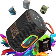 Caixa de Som Bluetooth Zealot S122|Som Estreo HlFl, Portatil e Versatil paraCasa e Outdoor