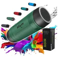 Zealot S1 Boombox Portátil - À Prova d'Água IPX5, Lanterna SOS, Power Bank, FM Radio, Ciclismo
