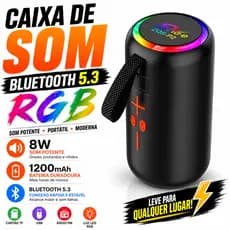Caixa de Som Portátil Sing-E P2 Áudio Claro Bluetooth Bateria 1200mAh | Lacrado de Fábrica