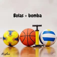 Kit de Bola+Bomba, Bola de Futebol Bola de Basquete Bola de Volei Bomba de Ar/Quadra campo praia futsal