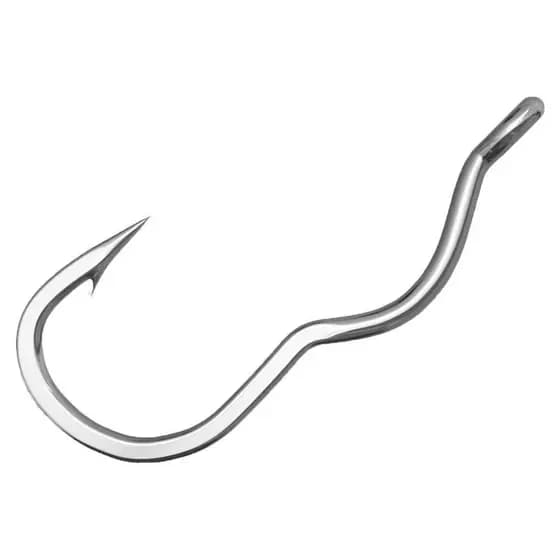 12pcs/pacote Ganchos Automáticos, Ganchos de Pesca Antiderrapantes Afiados, Material de Aço Carbono Alto