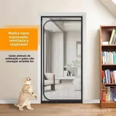 Grande Tamanho de Porta Anti-Gato, Porta de Tela Anti-Gato para Gatos, Cerca Protetora para Gatos, Porta JOT7 9RQW