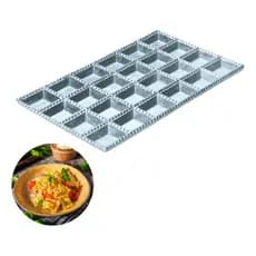 Forma Pastel Tortéi Ravioli Tortelone Alumínio 24 Cavidades