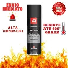 Tinta Sprays Uso Geral 400ml - Autofix 400ml / 210g - Uso geral e Alta Temperatura
