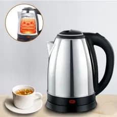 Chaleira Elétrica inox 1.8L Café Chá Inox 220v