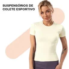 Liouty Camiseta feminina de manga curta e secagem rápida para aeróbica e ioga (DX01)