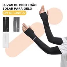 Liouty Proteção Uv+50SPF Seda Gelo Mangas De Braço Com Mosquito Repelente Função(BX55)