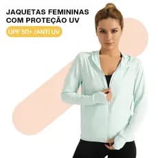 Liouty Jaqueta esportiva feminina com proteção solar Jaqueta fina anti-UV 50+UPF Jaqueta com proteção solar (MODEL-WT02)