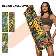 Liouty Toalha de Resfriamento Instantaneo Ice Towel 30x100cm Microfibra Premium 160gsm para Academia Crossfit e Esportes