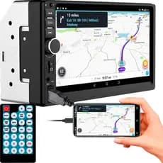 Central Multimídia MP5 Automotivo Universal 2 Din Bluetooth USB SD Auxiliar First Option 7810H