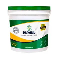 VBrasil Impermeabilizante em Pó 10kg Aditivo de Alta Resistência para Concreto Armado