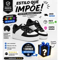 Tênis Infantil Menino e Menina Leve Passeio Escola ideal pro dia a dia envio rapido