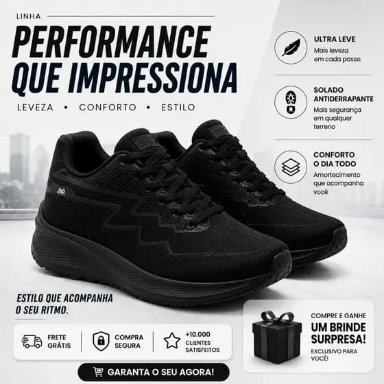 Tênis Esportivo Masculino Original Confortável Para Diversos Esportes + brinde surpresa