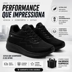 Tênis Esportivo Masculino Original Confortável Para Diversos Esportes + brinde surpresa