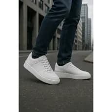 Tênis Casual Branco Masculino Feminino Academ Skate Sneakers ENVIO IMEDIATO