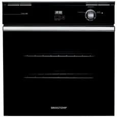 Forno Brastemp de Embutir a Gás 78 Litros Preto BOA84AERNA