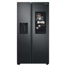 Geladeira Samsung Side by Side itros Soundbar 608 Litros Preto Inox RS58T5561B1/AZ