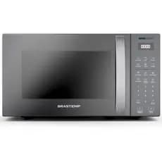 Micro-ondas Brastemp de Bancada 29 Litros Air Fryer Cinza BMC29AR