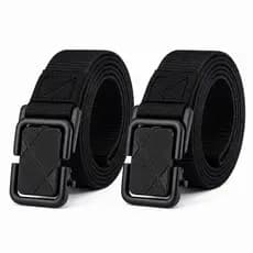 Kit 2 Cintos Antialérgico Militar Adulto Fivela Engate Rápido Tático 120cm