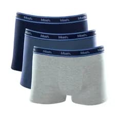 Kit 3 Cuecas Boxer Mash Masculina Algodão Confortável Original Dia a Dia Confortável Elástica