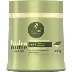 Máscara Hidranutre 500gr Haskell | Hidratação e Nutrição Profunda para Todos os Tipos de Cabelo