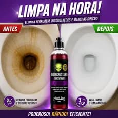 Desincrustante Remove ferrugem vaso pia e pisos rústicos