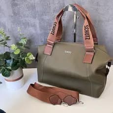 Bolsa Baú Alça Escrita Couro Feminina Transversal Forro Cetim  **ENVIO IMEDIATO**