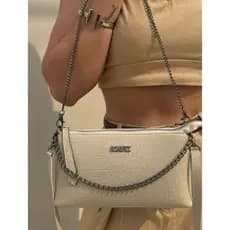 Bolsa Transversal Feminina Moderna Couro Croco com Alça Extra Ajustável " Envio Imediato "