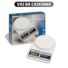 Balança de Cozinha Digital Alta Precisão 10Kg para Dieta Fitness