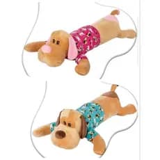Travesseiro de corpo xuxão dog travesseiro cachorro pelúcia travesseiro dormir