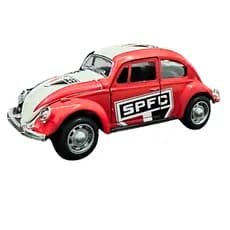 Carrinho Miniatura Fusca São Paulo  Detalhes Realista Portas Abertas Ideal para Presentes e Coleções
