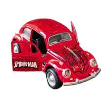 Carrinho Miniatura Fusca Homem-Aranha Carro de Brinquedo com Design Exclusivo