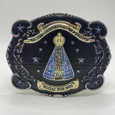 Fivela Country Cowboy Nossa Senhora Aparecida Adulto
