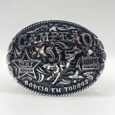 Fivela Country Cowboy Campeão
