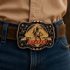 Fivela Country Pbr Country Peão Para Cinto Unissex